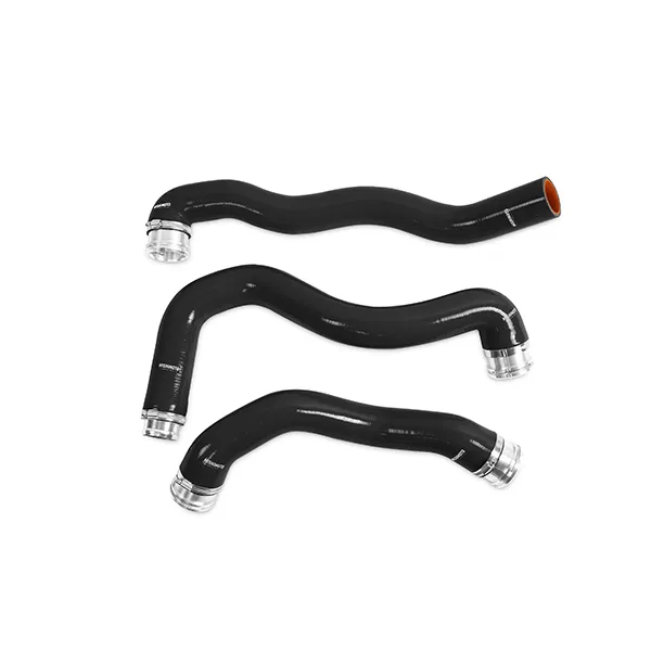 MMHOSE-F2D-08BK – MISHIMOTO Engine Hose Kit, Black Silicone With Three Hoses/ Four CNC Aluminum Couplers/ Four Stainl...